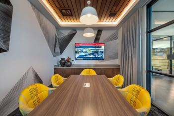 Conference room & private offices